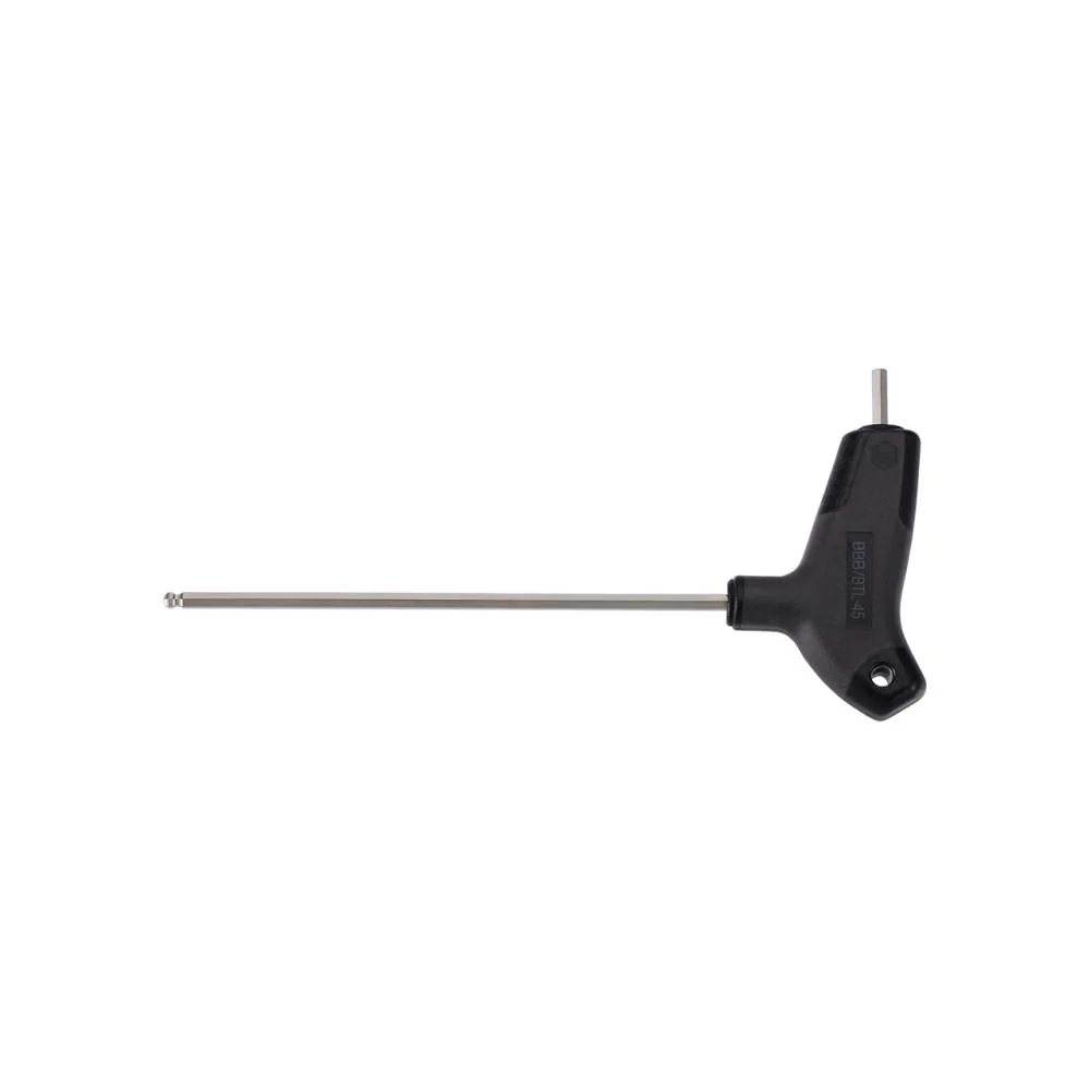 BBB BBB Innensechskant-Schlüssel Hex-T 4mm schwarz/silber – Bild 2