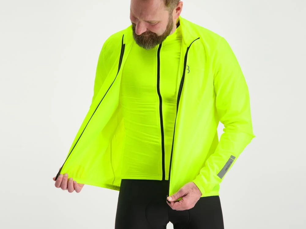 BBB Cycling BBB Cycling BaseShield BBW-148 Fahrradjacke M neon gelb – Bild 2