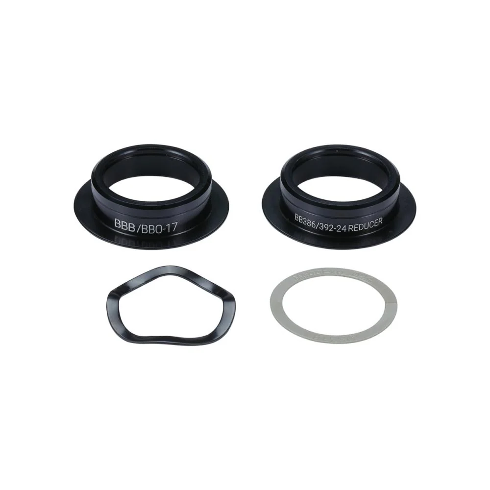 BBB Cycling BBB Cycling BBB Tretlager BottomAdapt ID24 - 30 mm auf 24 mm schwarz - optimale BB386/392 EVO Anpassung