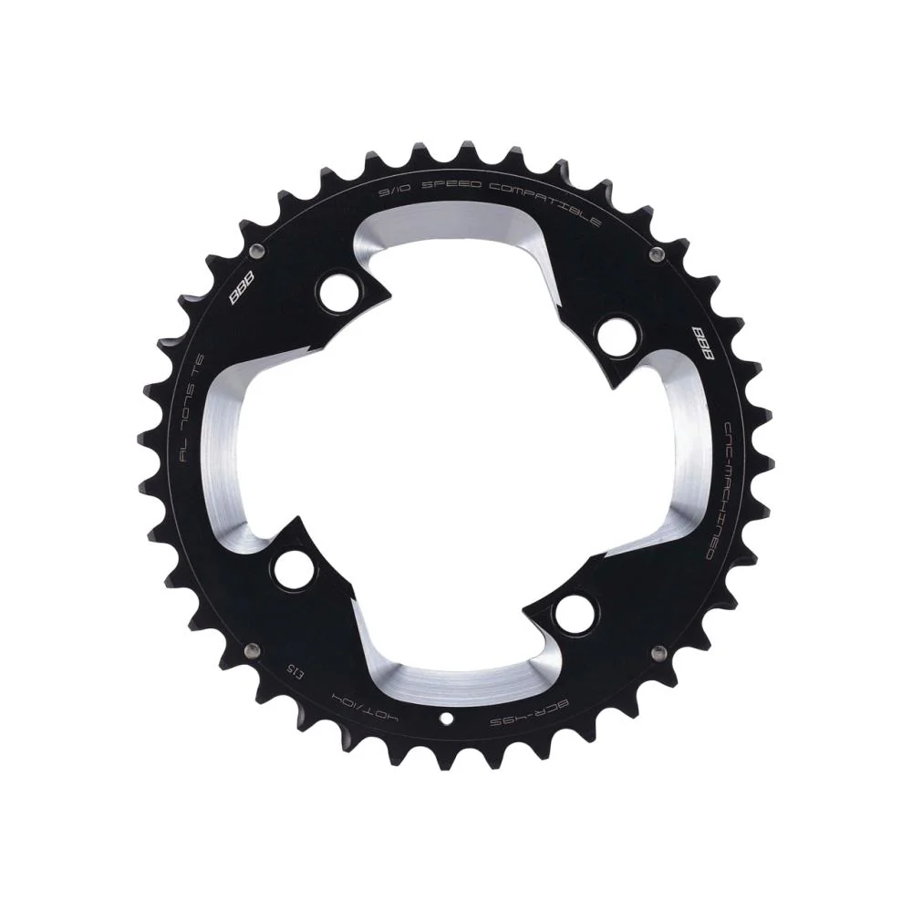 BBB Cycling BBB Cycling BBB Kettenblatt MTBGear comp. 3x10 40T/104 mm anthrazit – Bild 2