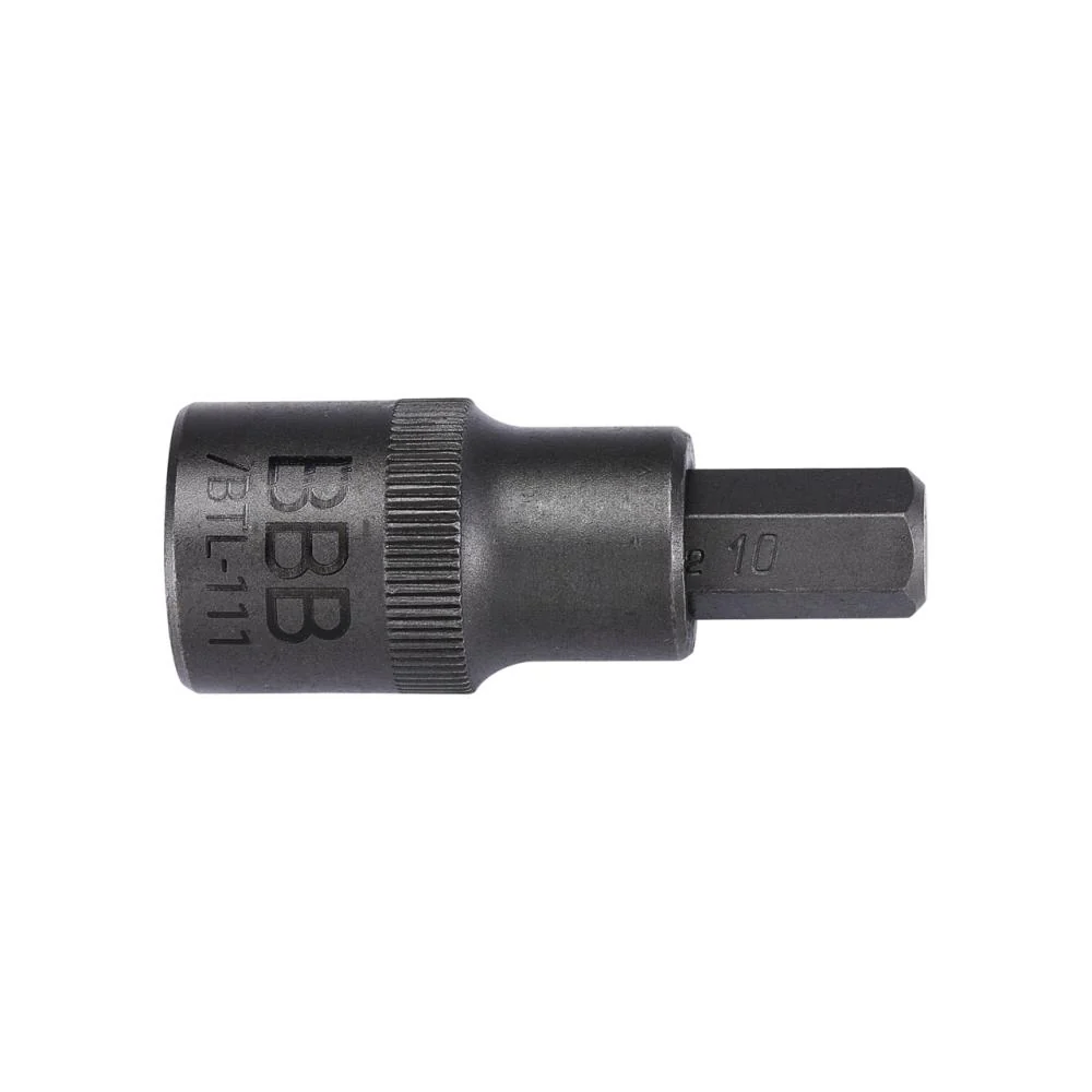BBB Cycling BBB Cycling BBB Innensechskantschlüssel HexPlug 10 mm Silber - präzise 1/2 Zoll Innensechskant-Nuss – Bild 2