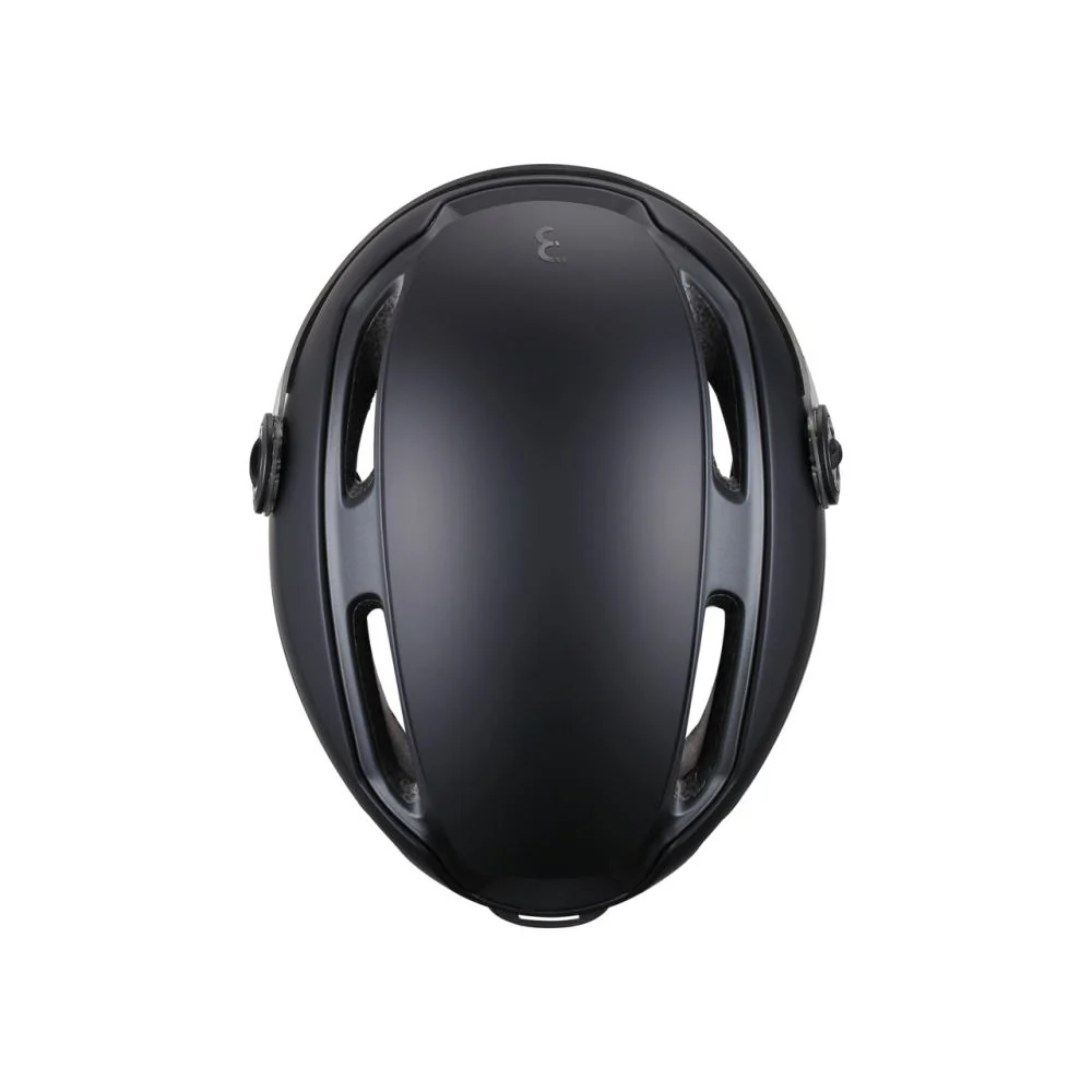 BBB Cycling BBB Cycling Helm Indra Faceshield Smoke Mirror Lens M matt schwarz – Bild 2