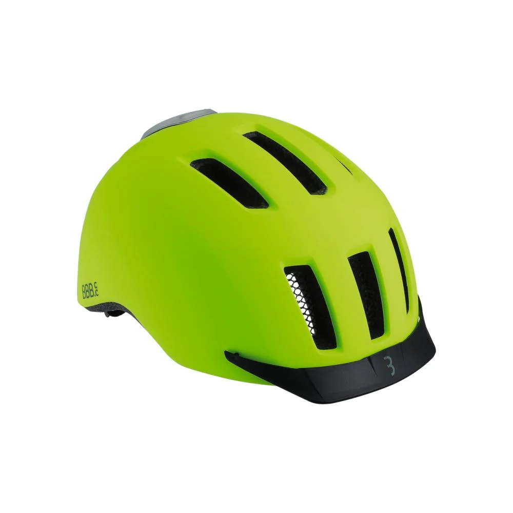 BBB Cycling BBB Helme Grid L (58-62cm) matt neon gelb – Hauptansicht