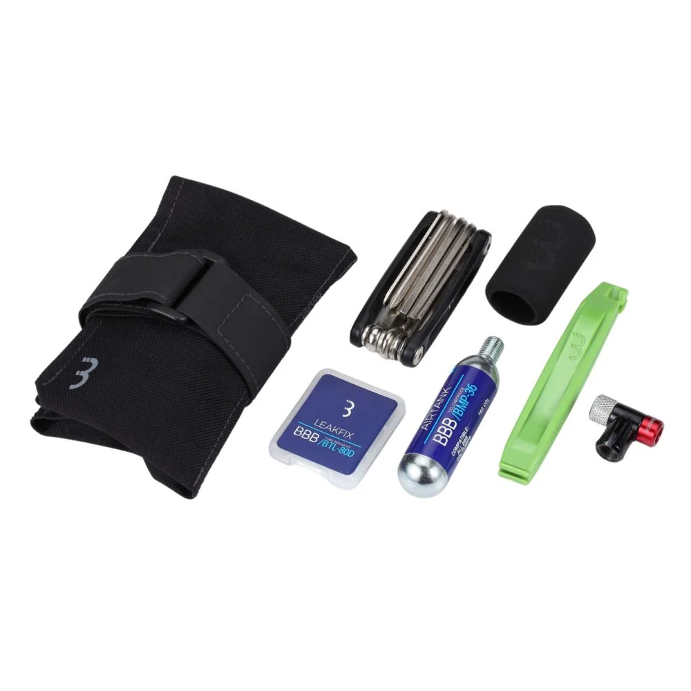 BBB Cycling BBB Cycling BBB CombiSet RollPack CO2 Satteltasche L schwarz