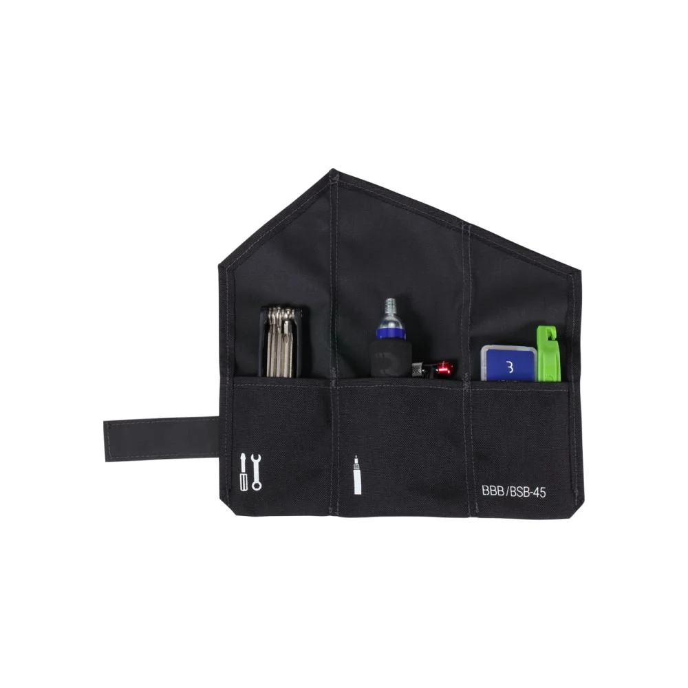 BBB Cycling BBB Cycling BBB CombiSet RollPack CO2 Satteltasche L schwarz – Bild 2