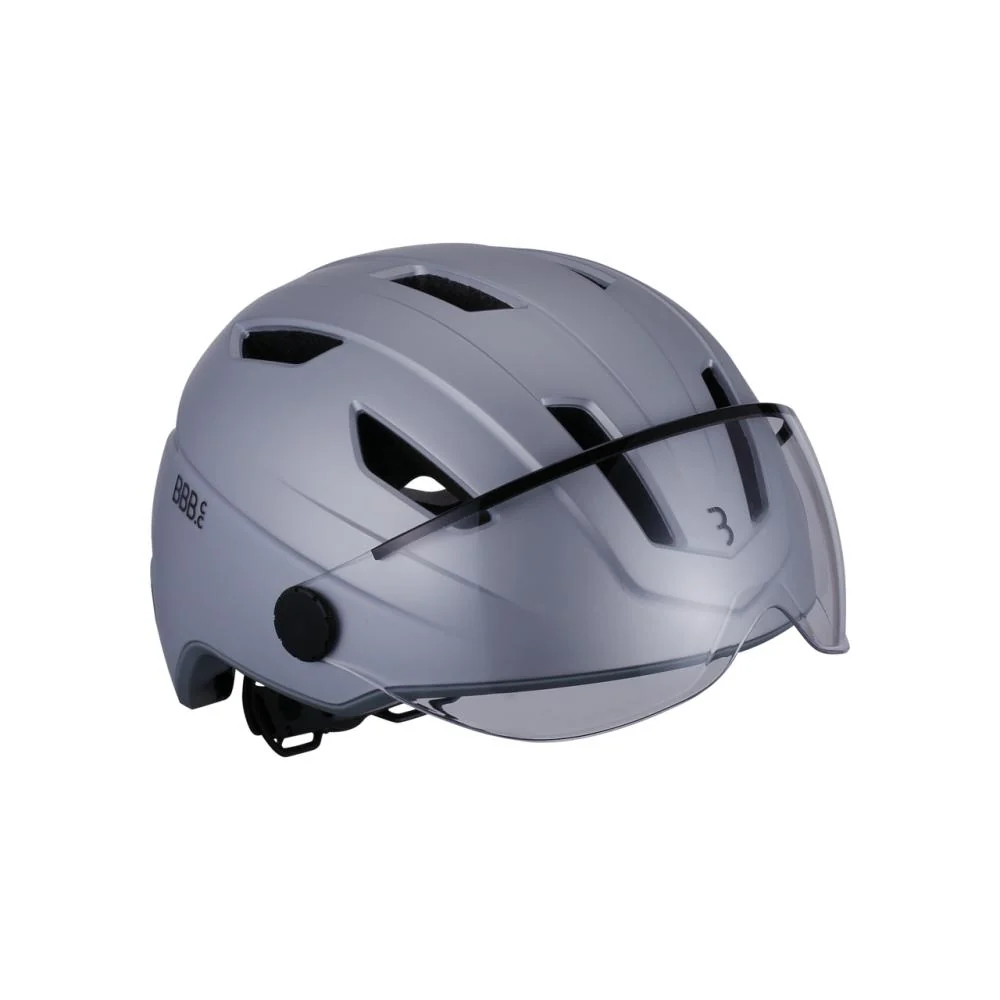 BBB Cycling BBB Cycling Helm Move Faceshield L matt grau – Bild 8