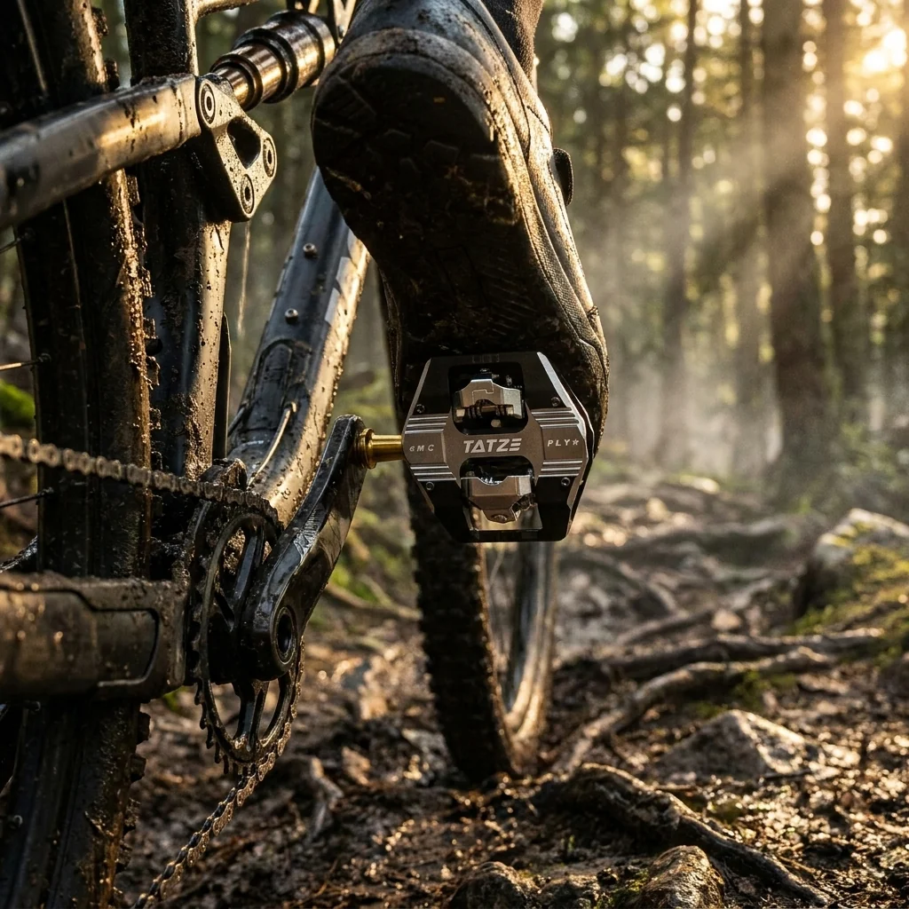 Tatze Tatze Pedal MTB MC-FLY Titan SPD Q-Faktor 55mm – Bild 2