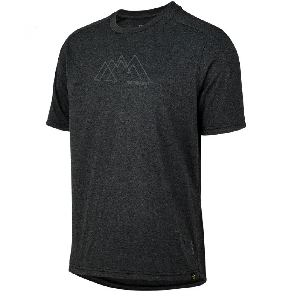 IXS Sports Division iXS Flow Tech Tee Mnt Graphic S black – Hauptansicht