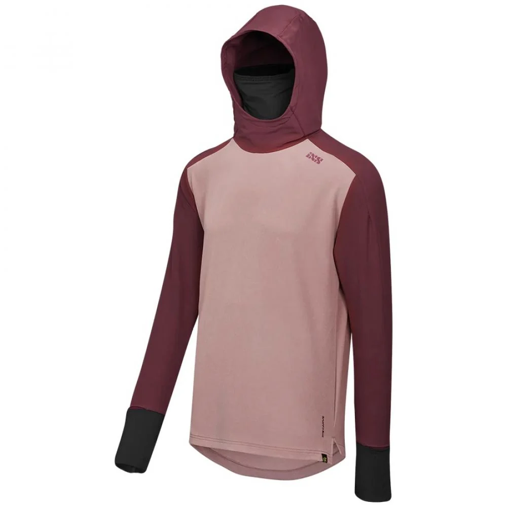 IXS Sports Division IXS Sports Division iXS Carve Digger EVO Hooded Jersey L Taupe-Raisin