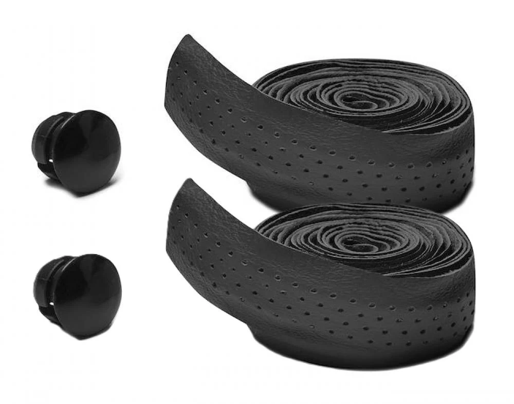 Selle San Marco Selle San Marco Lenkerband Bottega Leder Pro Rolle 30x2000 mm Schwarz