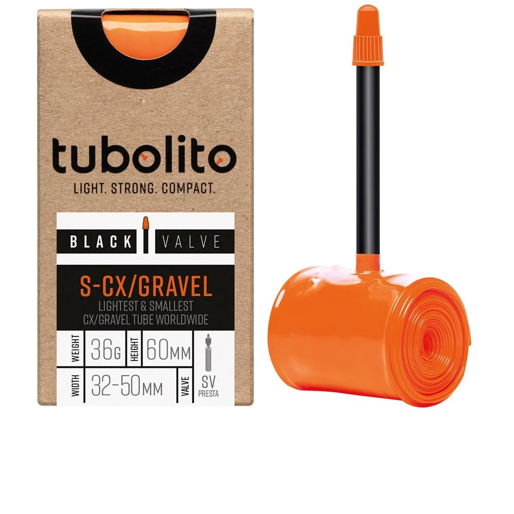 Tubolito tubolito S-Tubo-CX/Gravel-All TPU Schlauch 41g schwarz