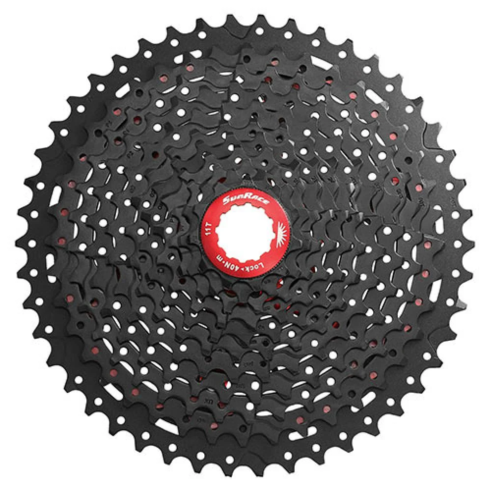 SunRace SunRace Kassette 11 fach 11-51 Zähne schwarz rot