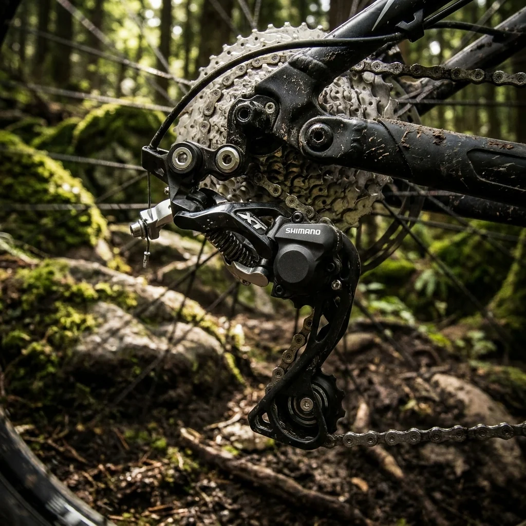 Shimano SHIMANO Schaltwerk DEORE XT RD-M786 10-fach Lang Direktmontage Schaltwerk - für 10-fach Antriebssysteme