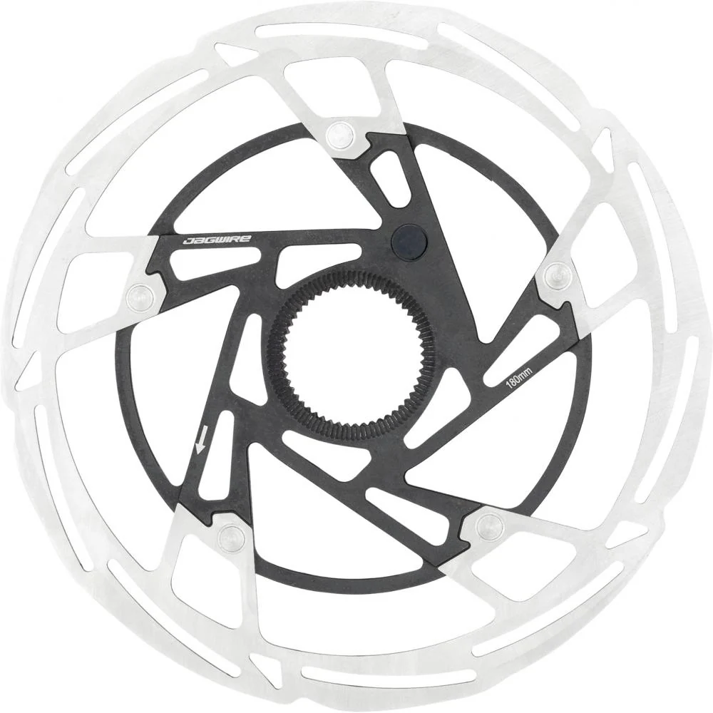 Jagwire Jagwire Bremsscheibe Pro LR2-E Centerlock 180 mm Silber
