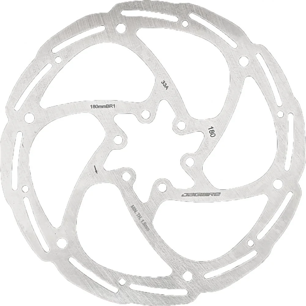 Jagwire Jagwire Bremsscheibe Basics BR1 6-Loch 160 mm Silber