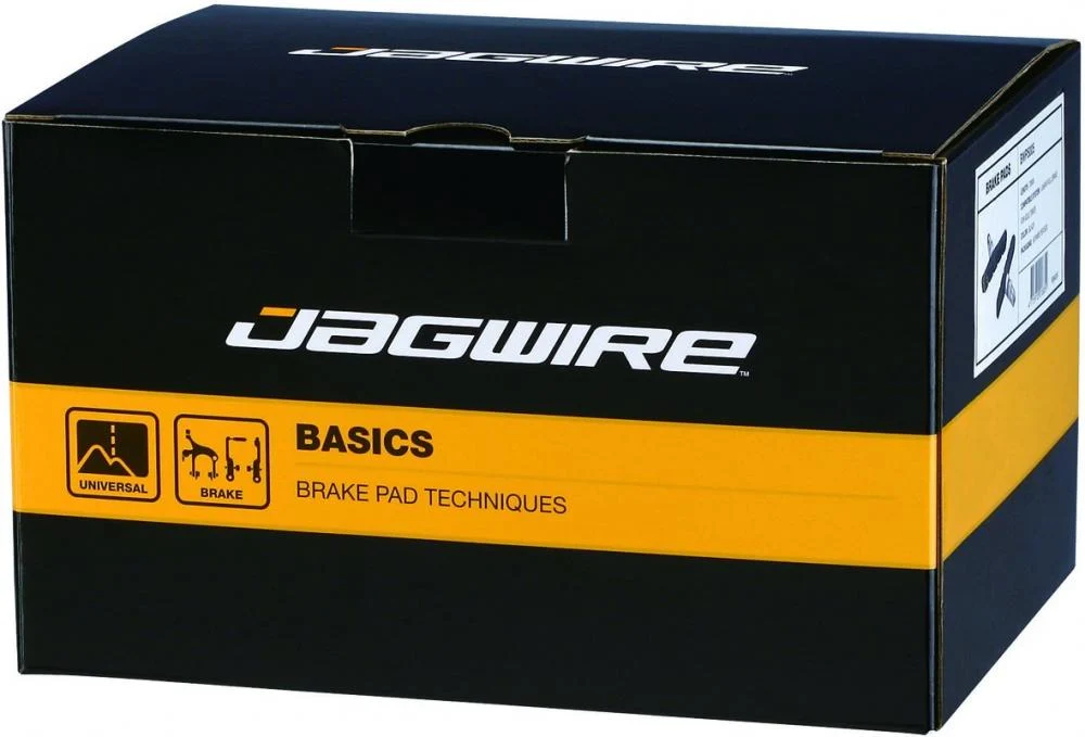 Jagwire Jagwire Bremsschuhe Mountain Sport für V-Brake Standardgröße Schwarz