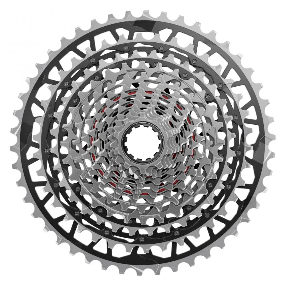 SRAM SRAM Kassette XG-1391 10-46T silber - Leichte 13-fach Gravel-Performance mit 460% Übersetzungsbereich