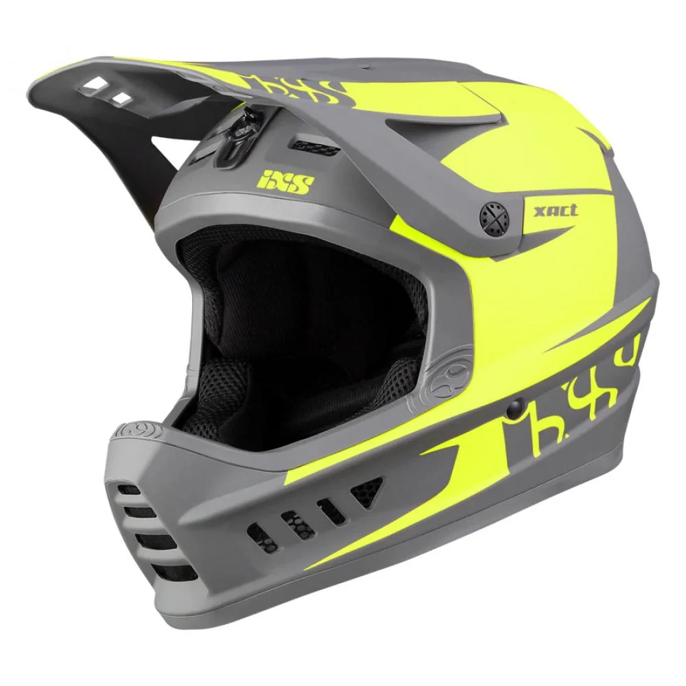 iXS IXS Sports Division iXS XACT Evo helmet L/XL Lime-Graphite – Bild 2
