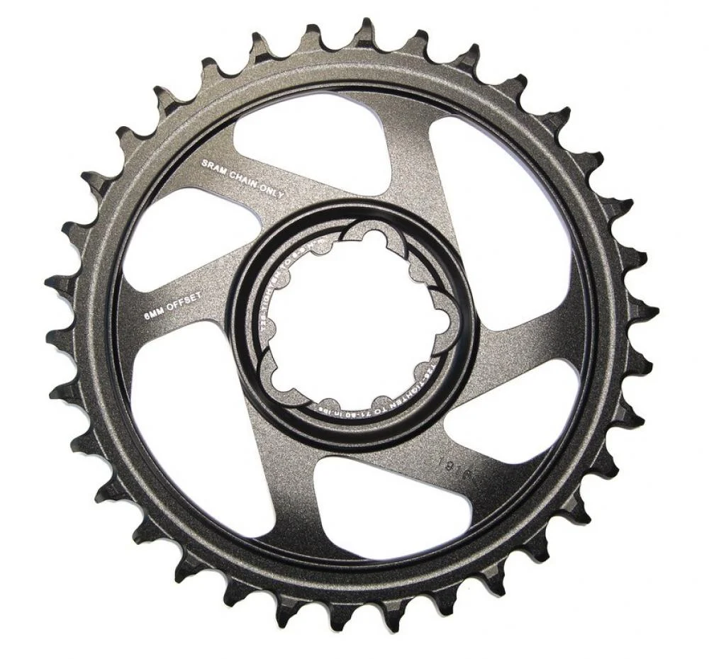 SRAM Kettenblatt X-Sync Eagle 32T / 3 mm / Aluminium / schwarz - 3 mm, schwarz Kettenblattschützer – Hauptansicht