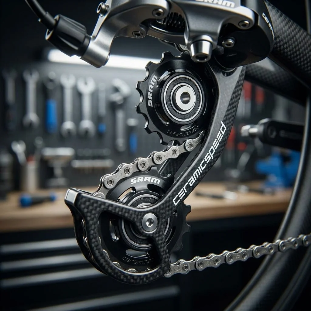 SRAM SRAM Schaltrollen-Set Aero Glide Road Keramik