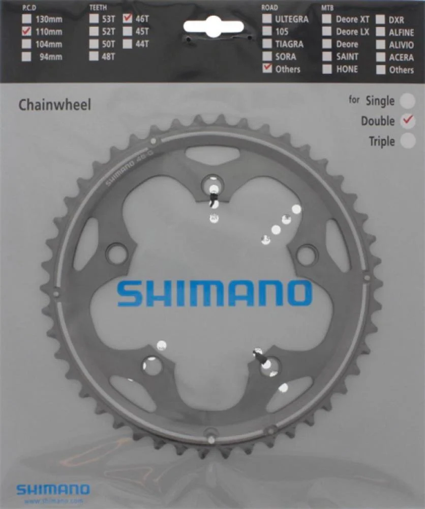 Shimano SHIMANO Kettenblatt FC-CX50 46 Zähne Silber