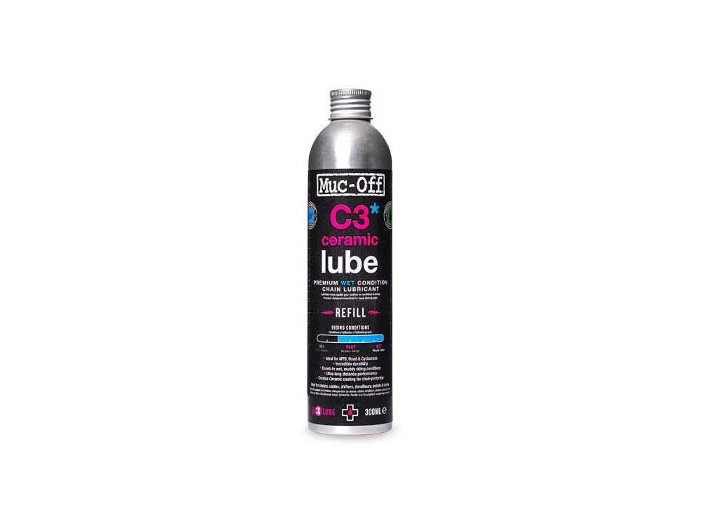 Muc Off C3 Wet Ceramic Lube 300ml pink Kettenöl – Hauptansicht
