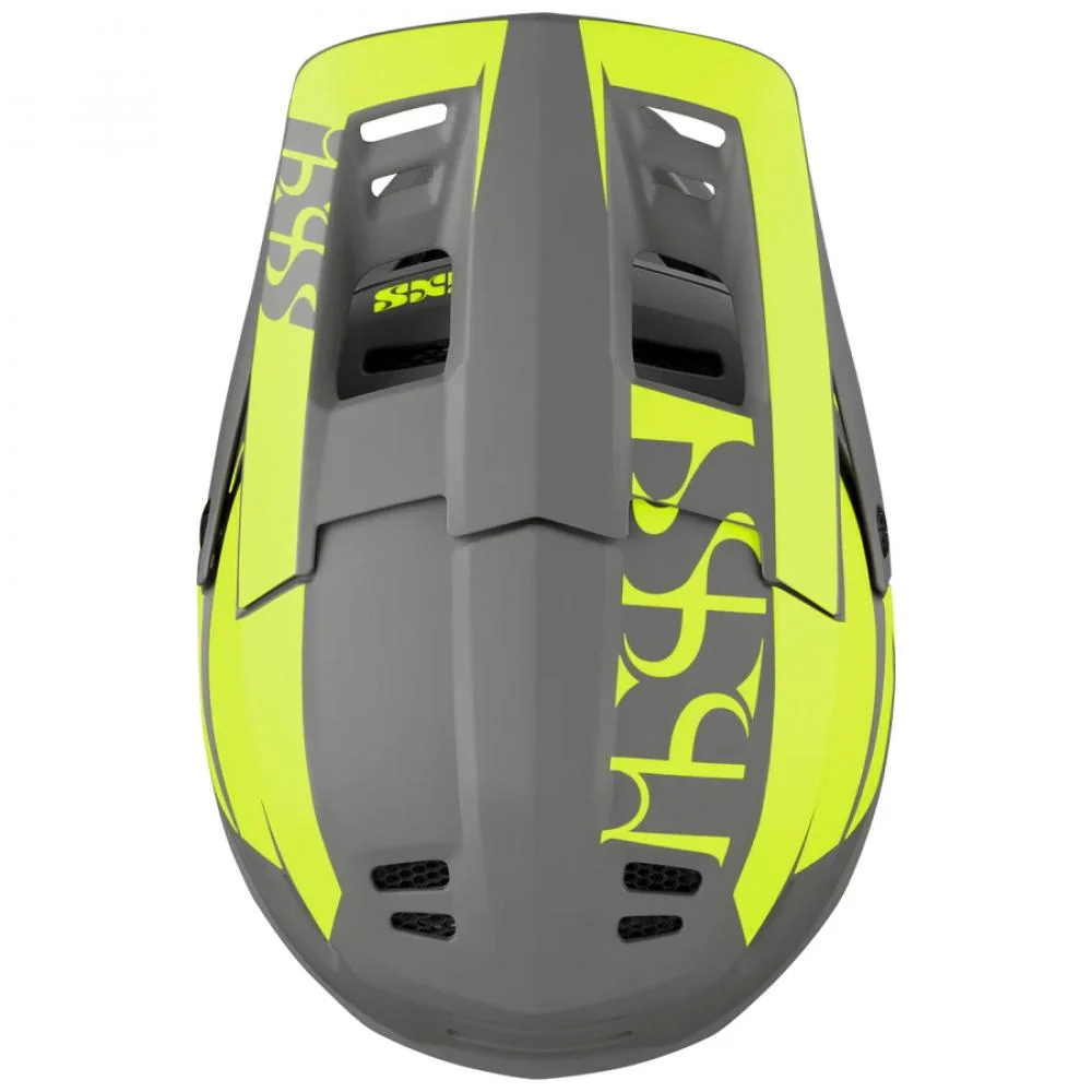 iXS IXS Sports Division iXS XACT Evo helmet L/XL Lime-Graphite – Bild 6