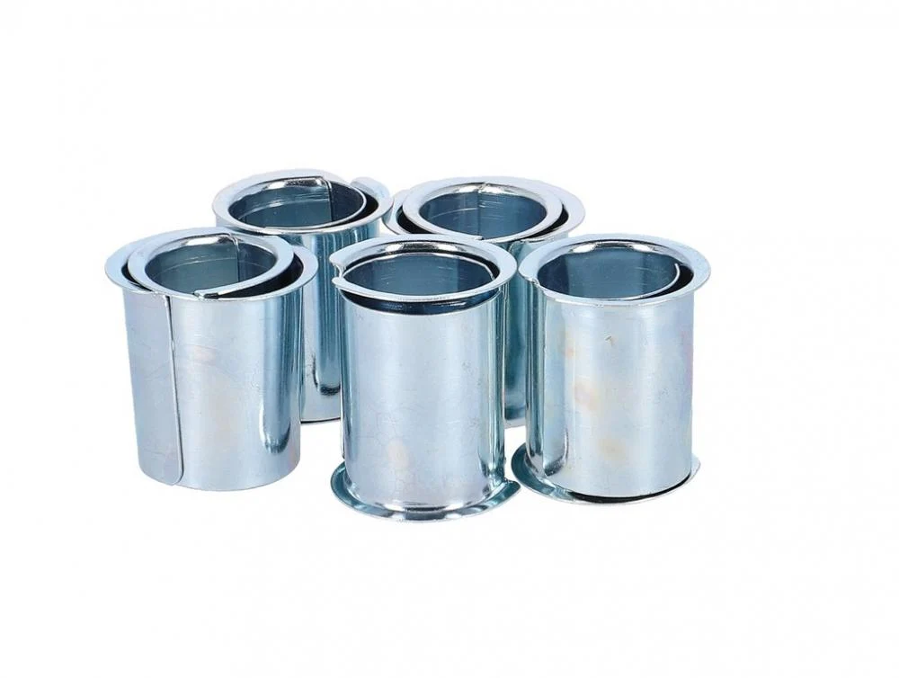 Sattelstützbeilage 1,0 mm Beutel 10 St.Metall L=35 mm Innend. 25mm – Hauptansicht