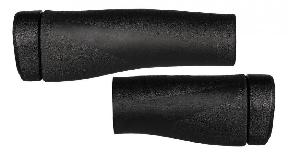 Herrmans Herrmans Lenkergriffe Clik 123/90mm, Ø 22mm, schwarz, Paar