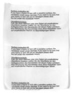 SKS Germany FRAME PROTECTION FILM 80 X 29 MM