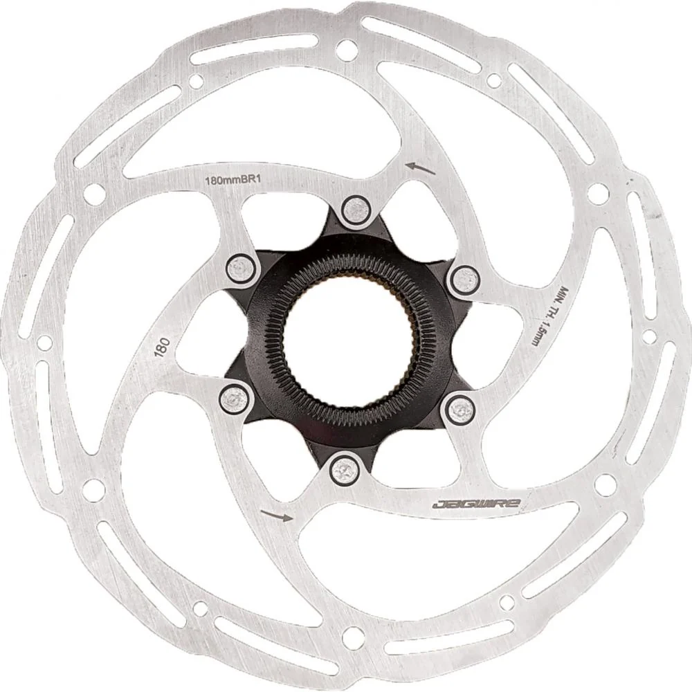 Jagwire Jagwire Bremsscheibe Basics BR1 Centerlock 180 mm Silber