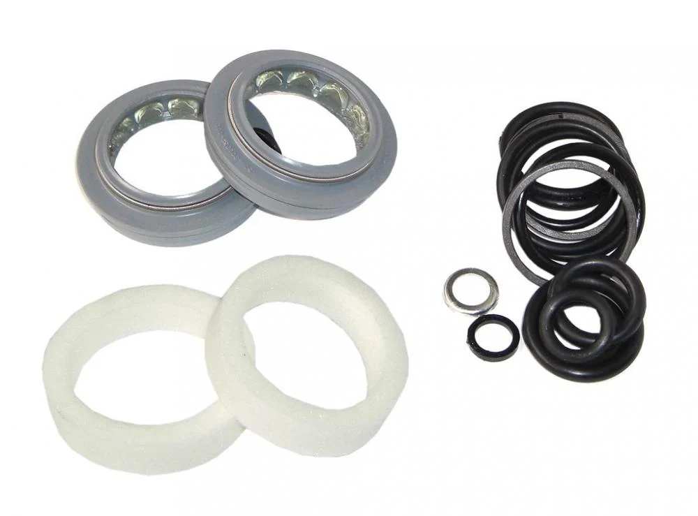 Rockshox RockShox Servicekit Basic für Revelation Dual Position Air 2012-2013, enthält Staubdichtungen, Schaumringe, Quetschdichtungen, O-Ringe, kompatibel mit Modelljahren 2012-2013