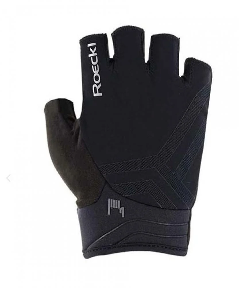 Roeckl Sports High Performance Bike Fingerhandschuhe Ibarra (black) Größe 9 – Hauptansicht
