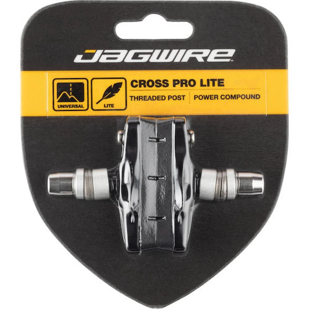 Jagwire Jagwire Cross Pro Bremsschuhe Cartridge V-Brake Schwarz