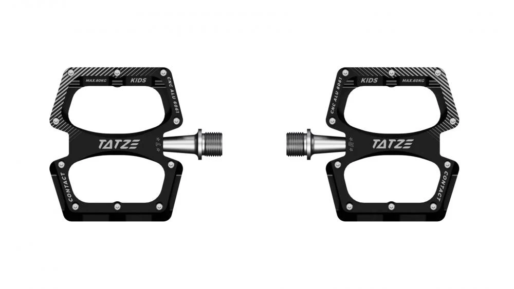 Tatze TATZE CONTACT CNC KIDS MTB-Pedale schwarz bis Schuhgröße 35