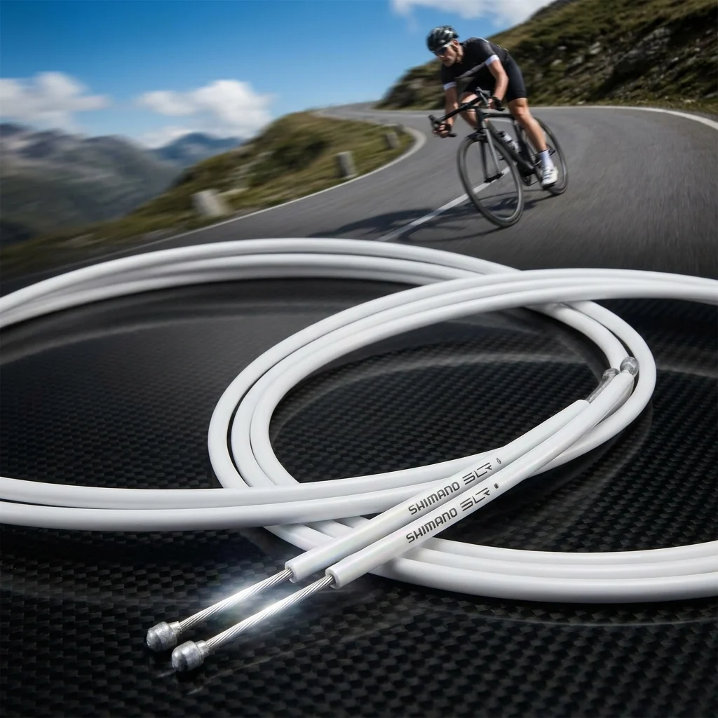 Shimano SHIMANO Bremszug-Set Road SIL-TEC beschichtet Bremszug-Set - Weiß