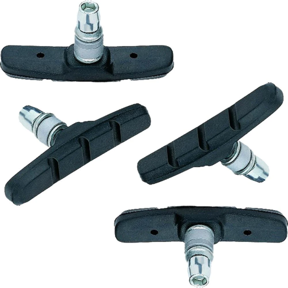 Point Point V-Brake Bremsschuhe 70 mm symmetrisch schwarz - 2 Paar, Alufelge