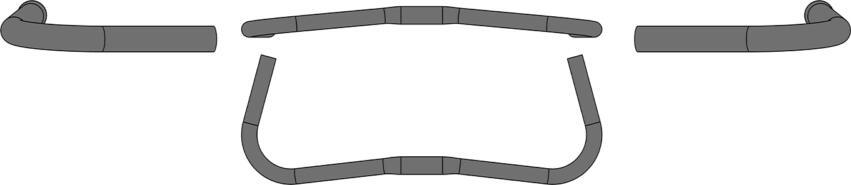 ergotec Fixie Horn Bar/ 25,4