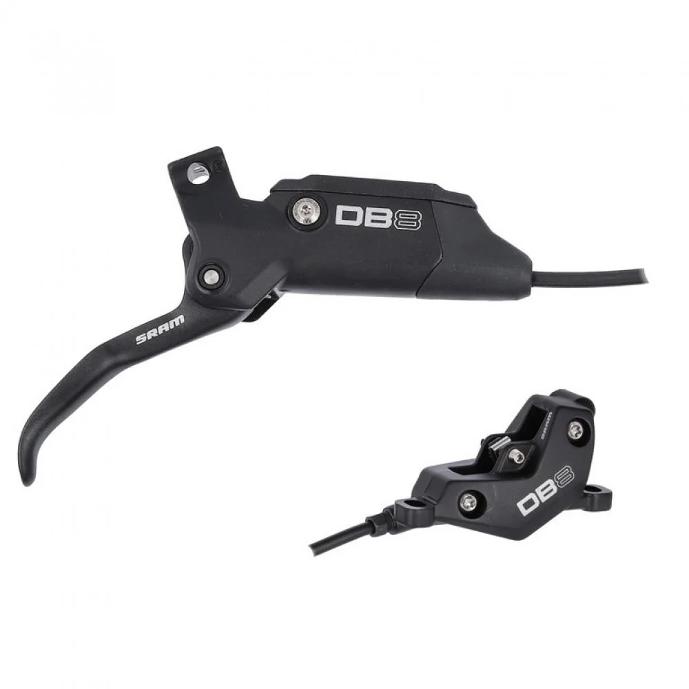 SRAM SRAM Bremse DB8 hinten - robuste 4-Kolben-Scheibenbremse mit Mineralöl