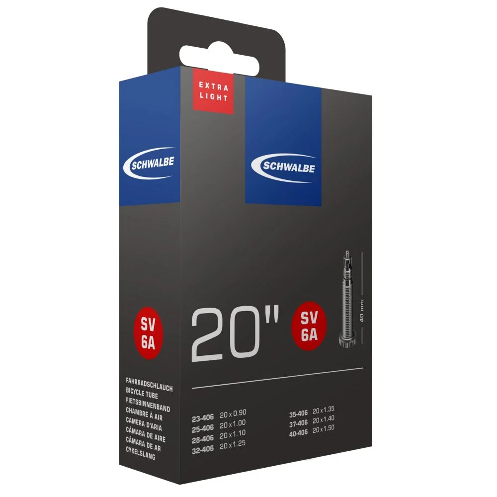 Schwalbe Schwalbe Schlauch SV6A EXTRA LIGHT 23/40-406 23