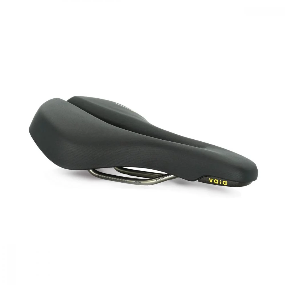 SelleRoyal Selle Royal Vaia Moderate Unisex-Fahrradsattel in Schwarz
