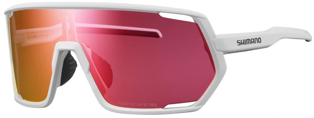 SHIMANO TECHNIUM MATTE WHITE RIDESCAPE RD Brille – Hauptansicht