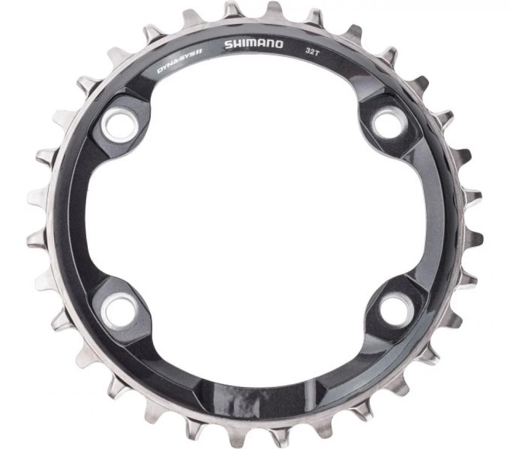 SHIMANO SHIMANO Kettenblatt DEORE XT FC-M8000 32 Zähne - Präzise 1-fach Performance für anspruchsvolle Trails